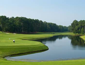 A golf course in the Myrtle Beach area
