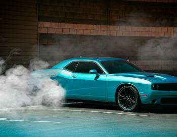 mustang burnout