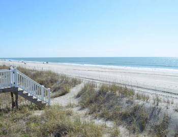 A view of Surfside Beach