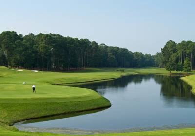 A golf course in the Myrtle Beach area