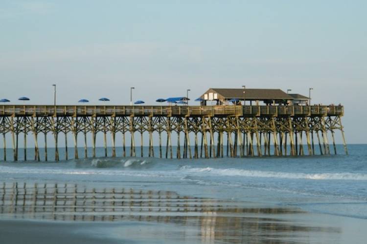 Pier at Garden City Beach
