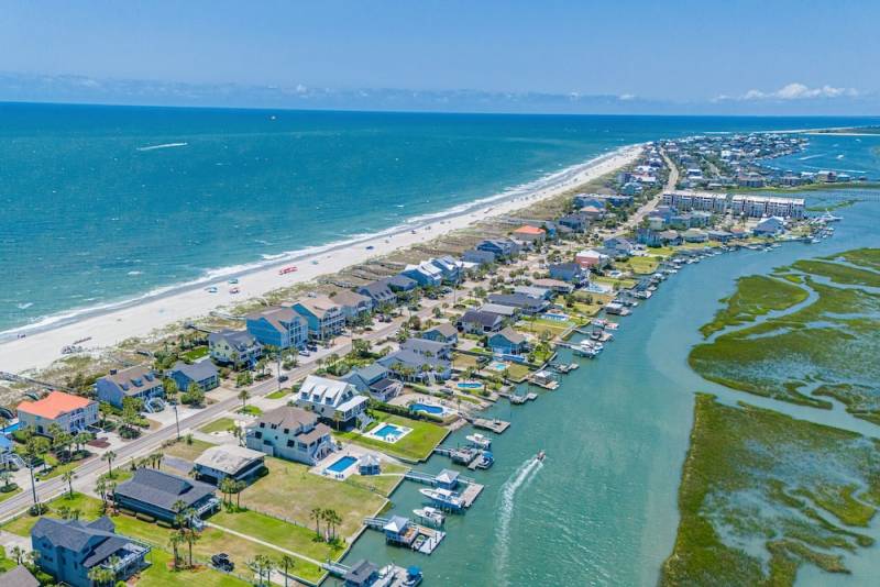 inlets of Garden City Beach