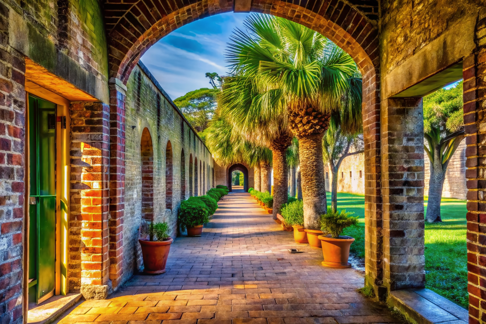 Atalaya Castle corridor